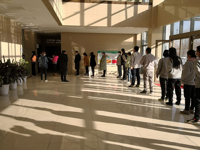 迪诺斯员工核酸检测